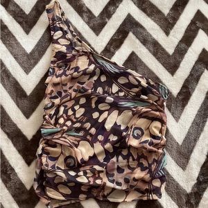 Forever 21 transparent crop top, never been worn, size L